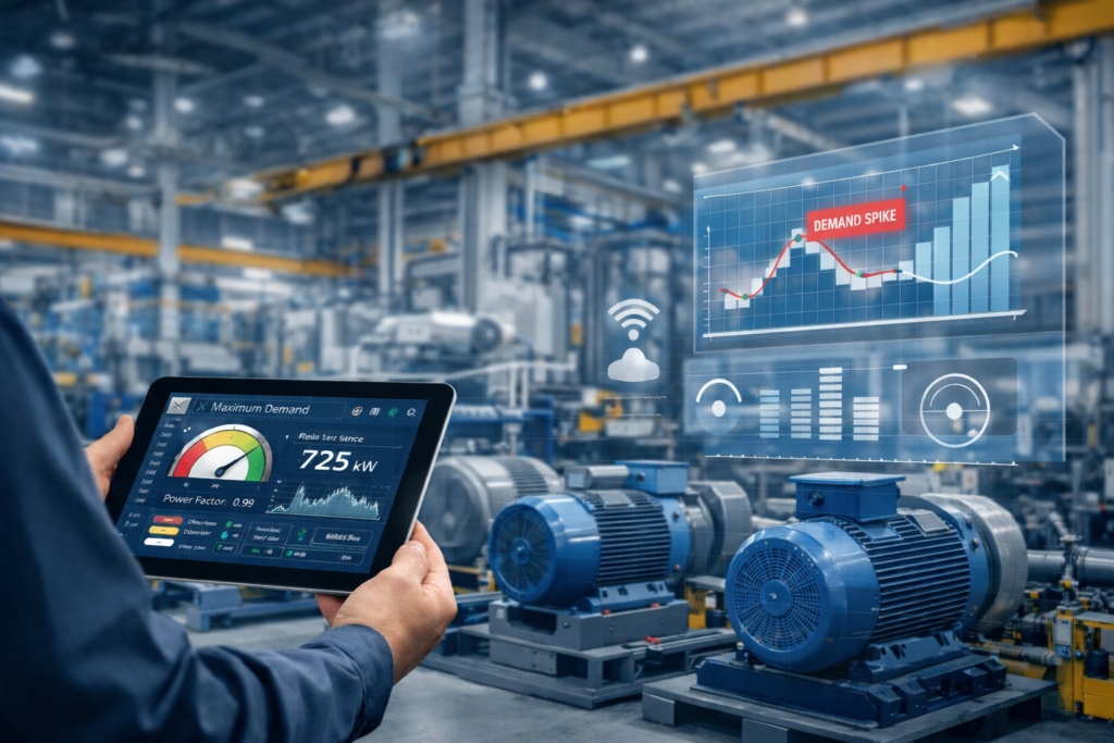 DAVAS Reduced Maximum Demand Penalty in an Industrial Plant