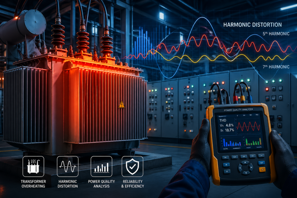 Harmonic Study Reduced Transformer Overheating in an Industrial Facility