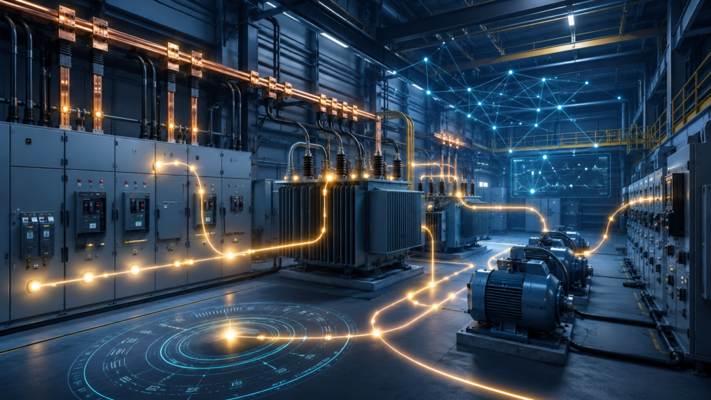 Load Flow Study in Power System Analysis –Importance for Industrial Networks